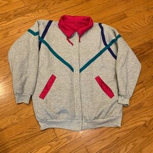 Vintage 90s Westside Connection Women’s Reversible Button Up Jacket